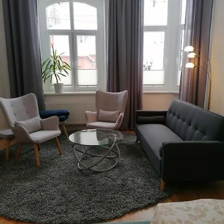 Obszerne Mieszkanie W Centrum Uzdrowiska Z Garazem Apartmán